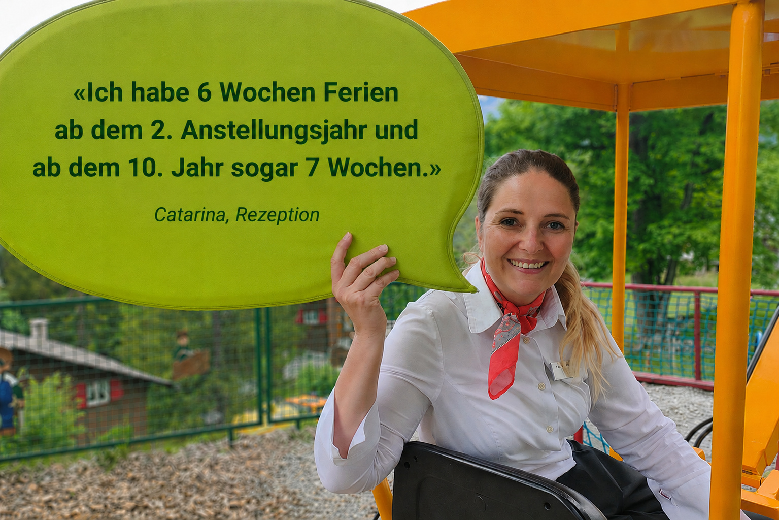 Ferien und Freizeit sind wichtig.